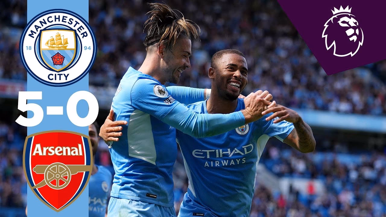 What was Arsenal's 'complete performance' against Manchester City?