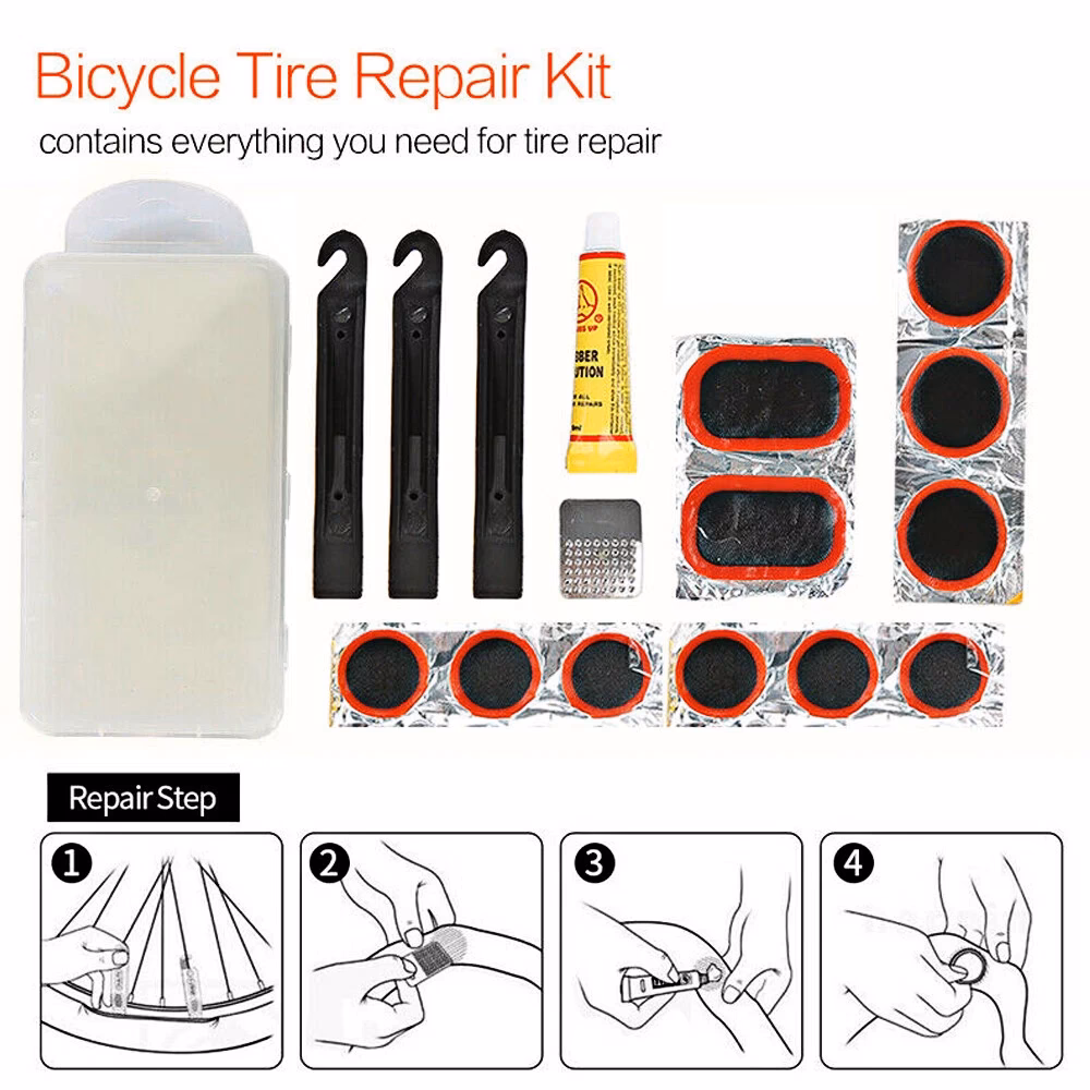 What should I do if a tyre is punctured?