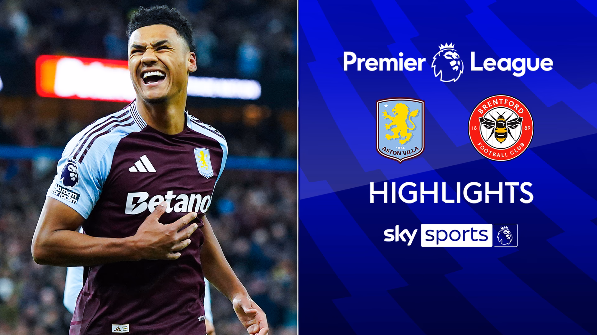 Is the BBC responsible for any changes made against Aston Villa?