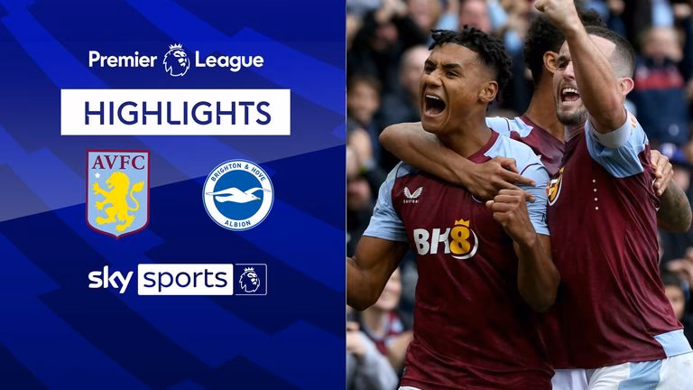 How did Marco Asensio score in Aston Villa vs Brighton?