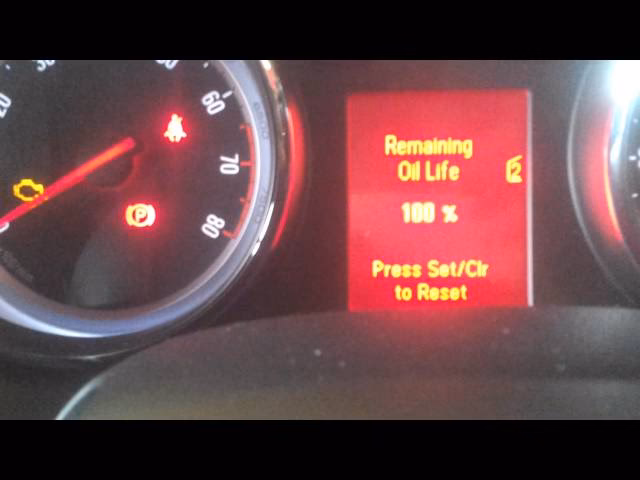 Does resetting oil life affect service soon light?