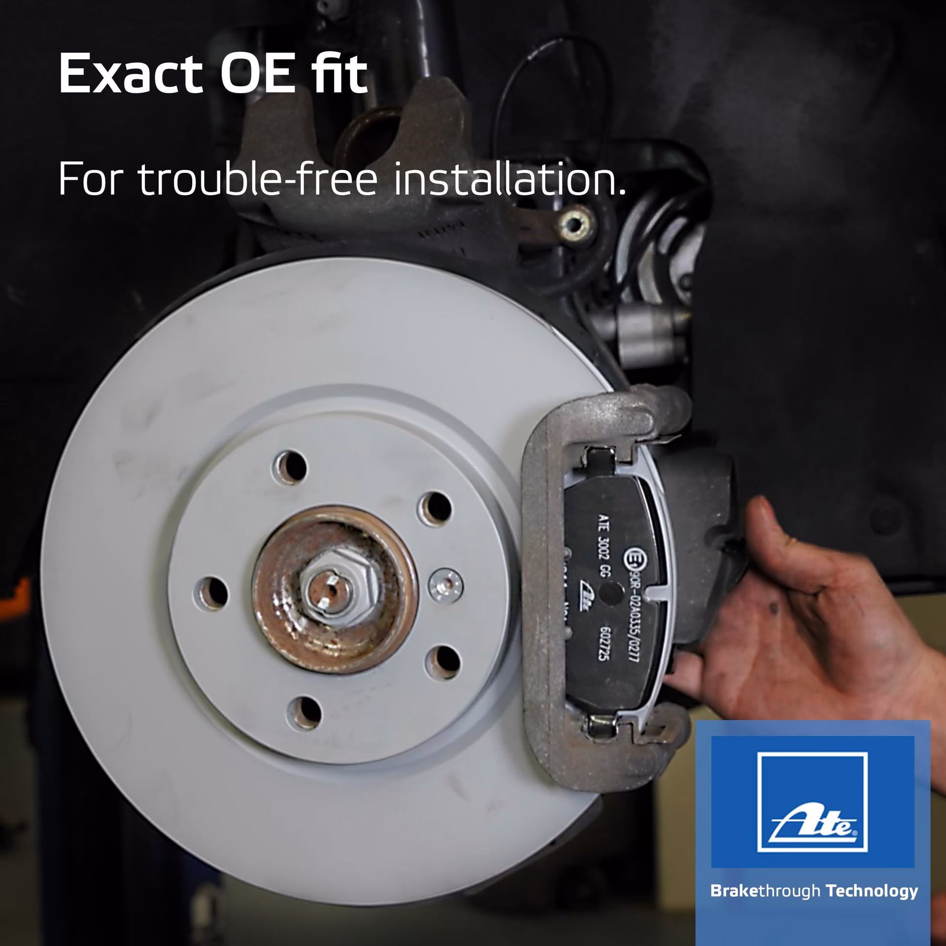 What is the OE quality of ate brake parts?
