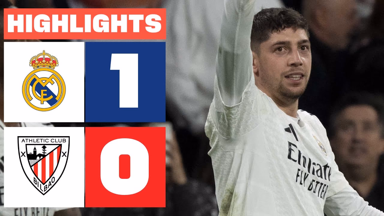 How many goals did Bilbao score vs Real Madrid?