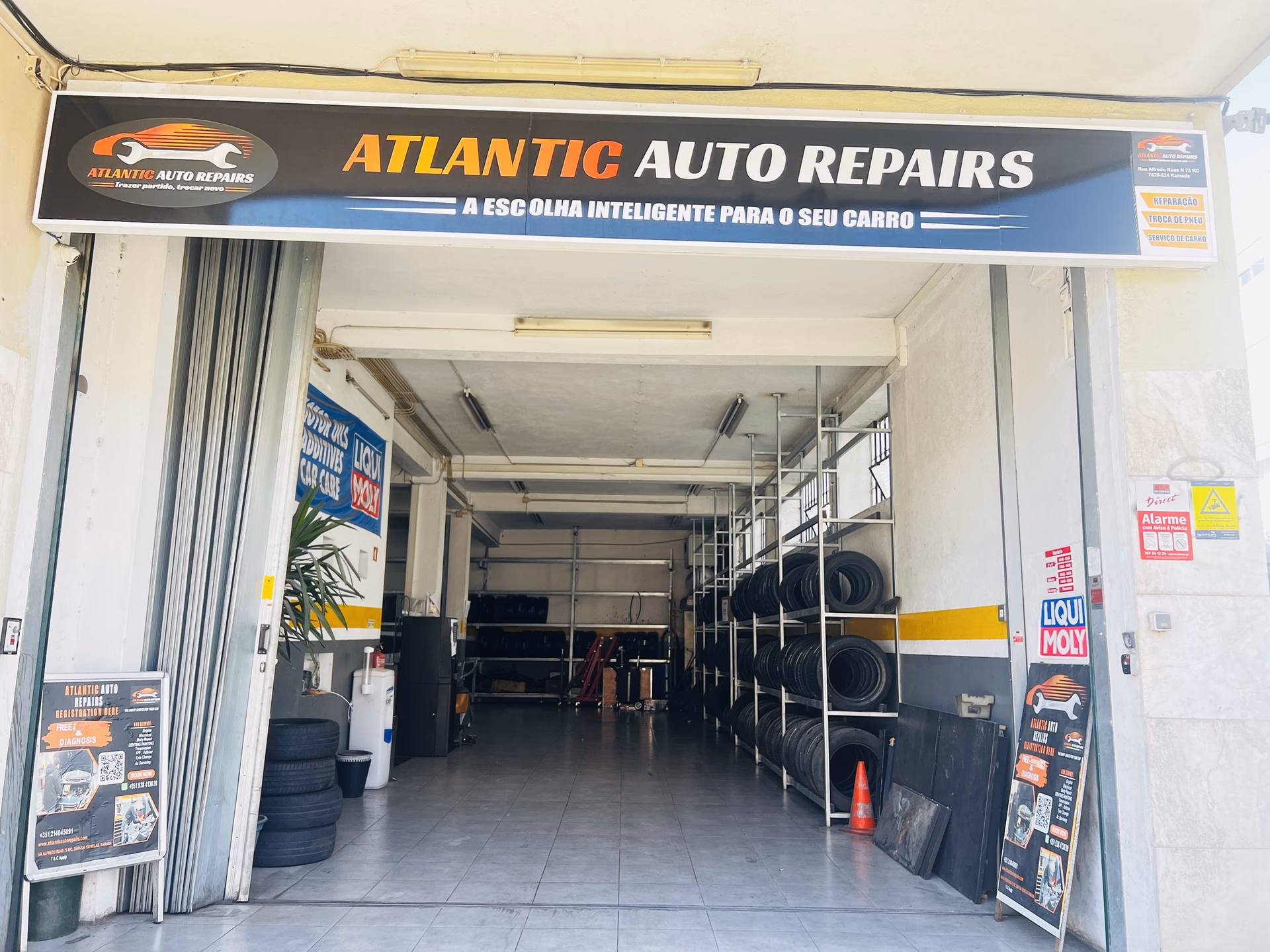 What types of vehicles does Atlantic auto repairs service?