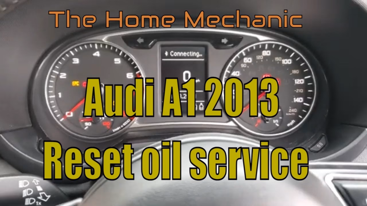How to reset service interval on Audi A1?