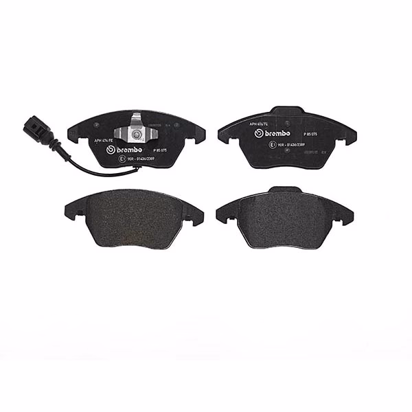 What parts stop a Audi A3 when you step on the brake pedal?