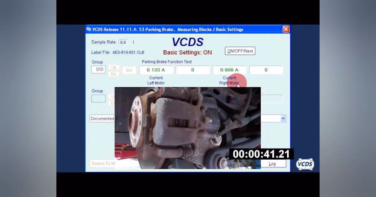 How do I remove a VCDS rotor?
