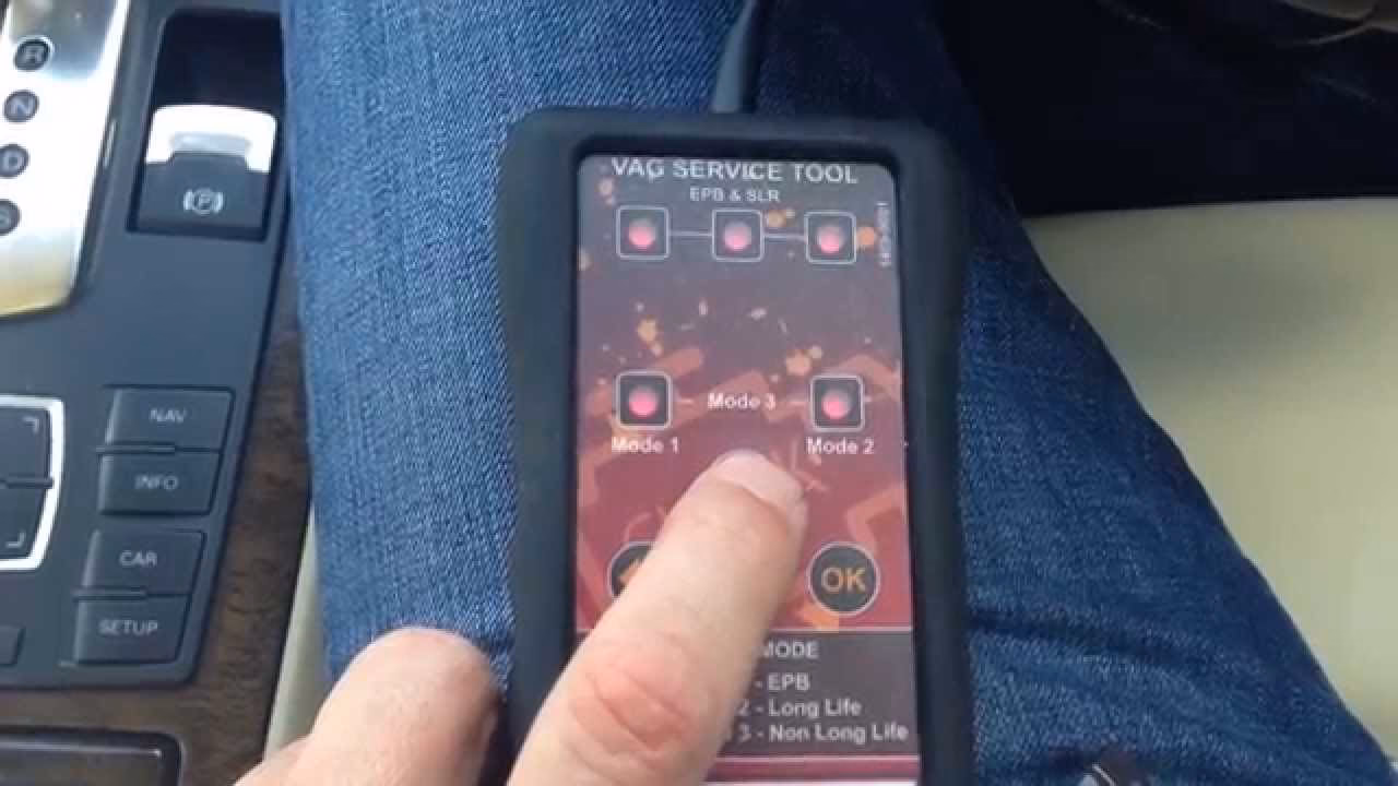 How do I change parking brake pads?