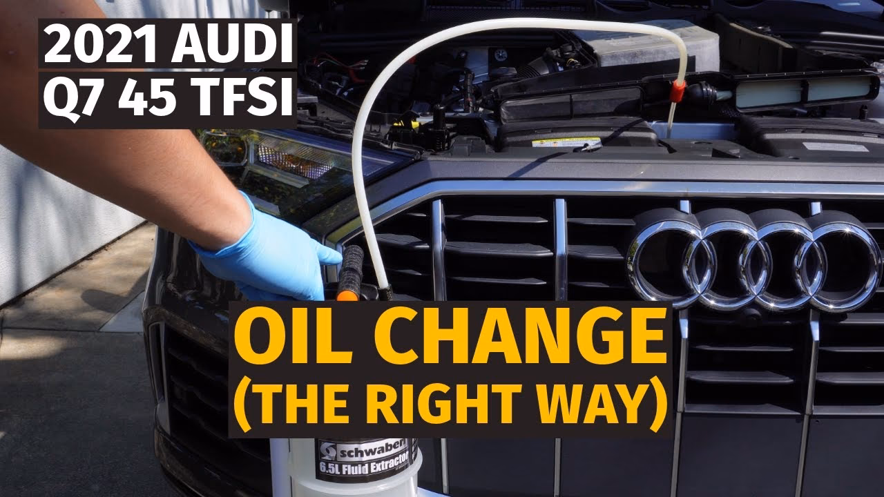 How much does an Audi Q7 oil change cost?