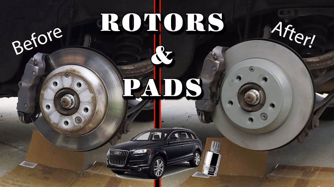How do you replace ROTOR pads?