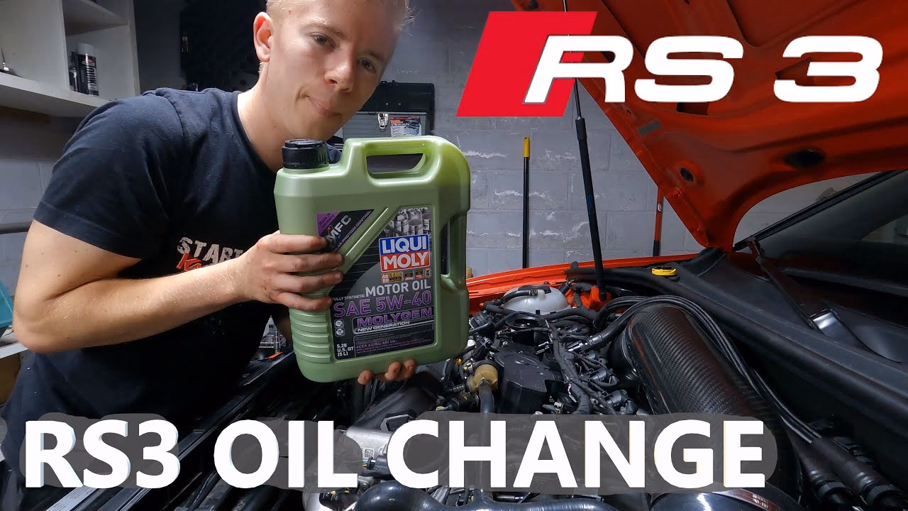 What kind of oil should I use on my Audi RS3?