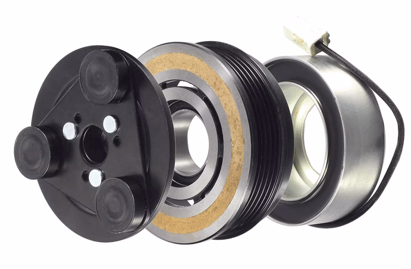 How do I service the a/C compressor clutch?