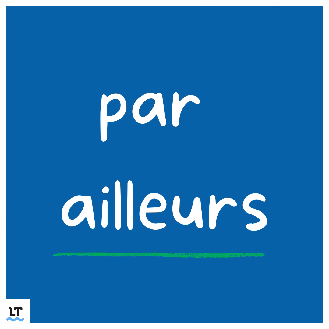 Quel est le synonyme de 'en outre'?