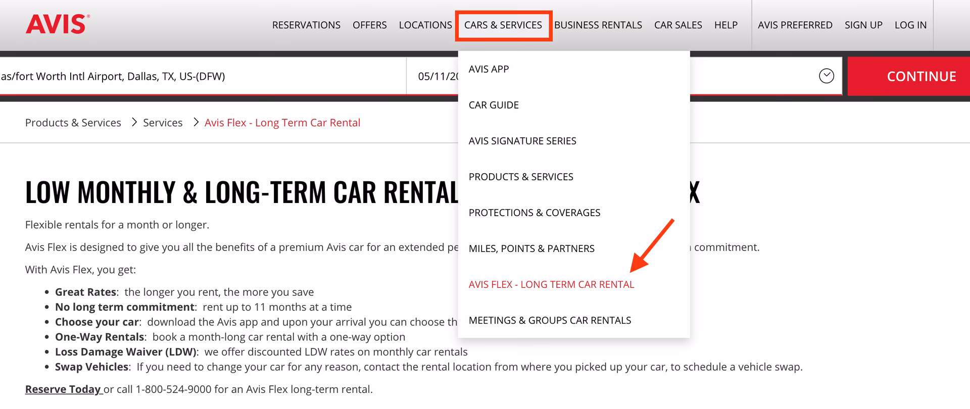 How many countries does Avis have locations in?