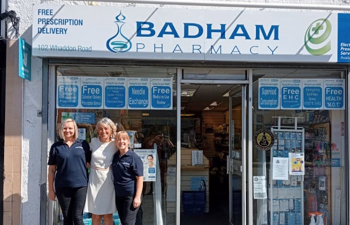 Who are Badham Pharmacy?