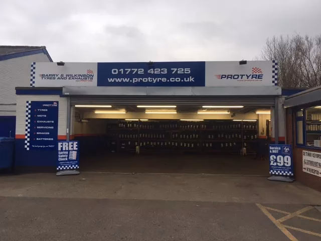 How do I book An MOT test at Barry and Wilkinson (Tyres) Ltd?