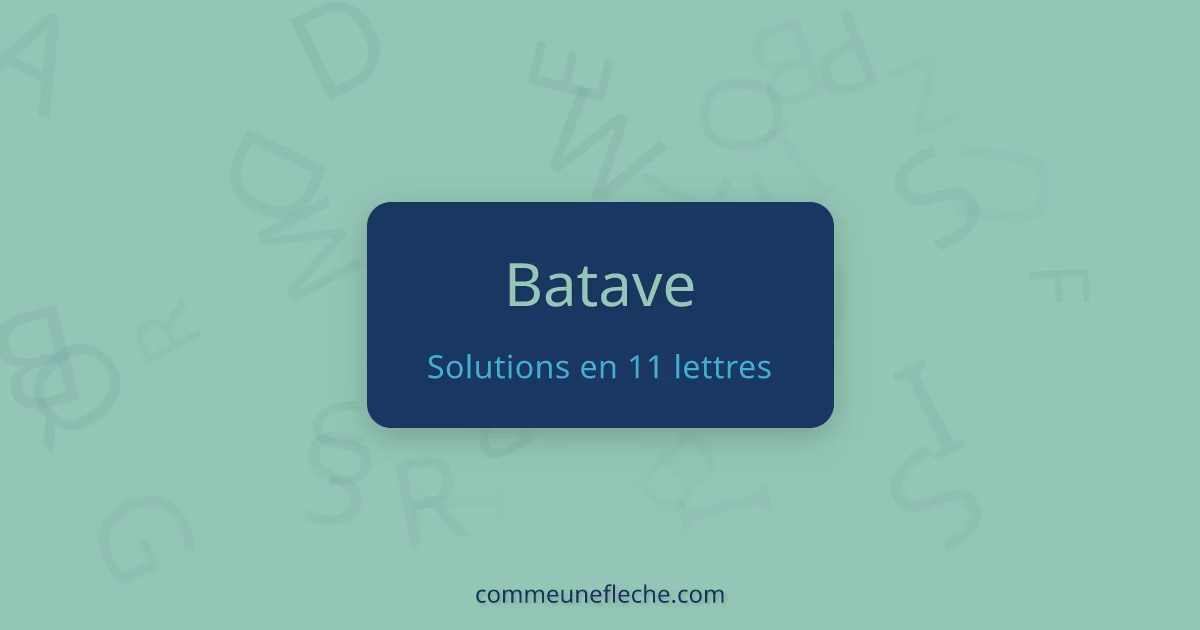 Où étaient établis les Bataves?