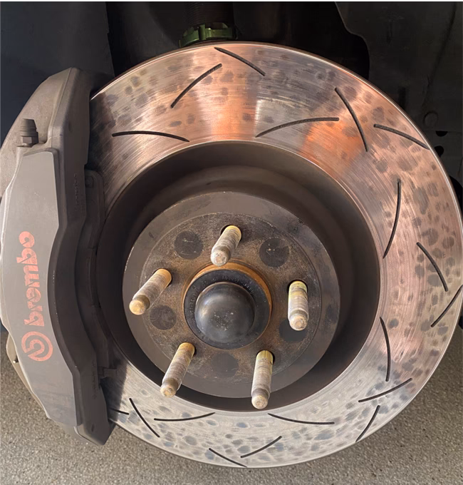 Why are my brake rotors getting hot?