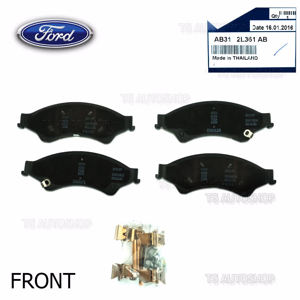 How much do Ford Ranger brake pads cost?