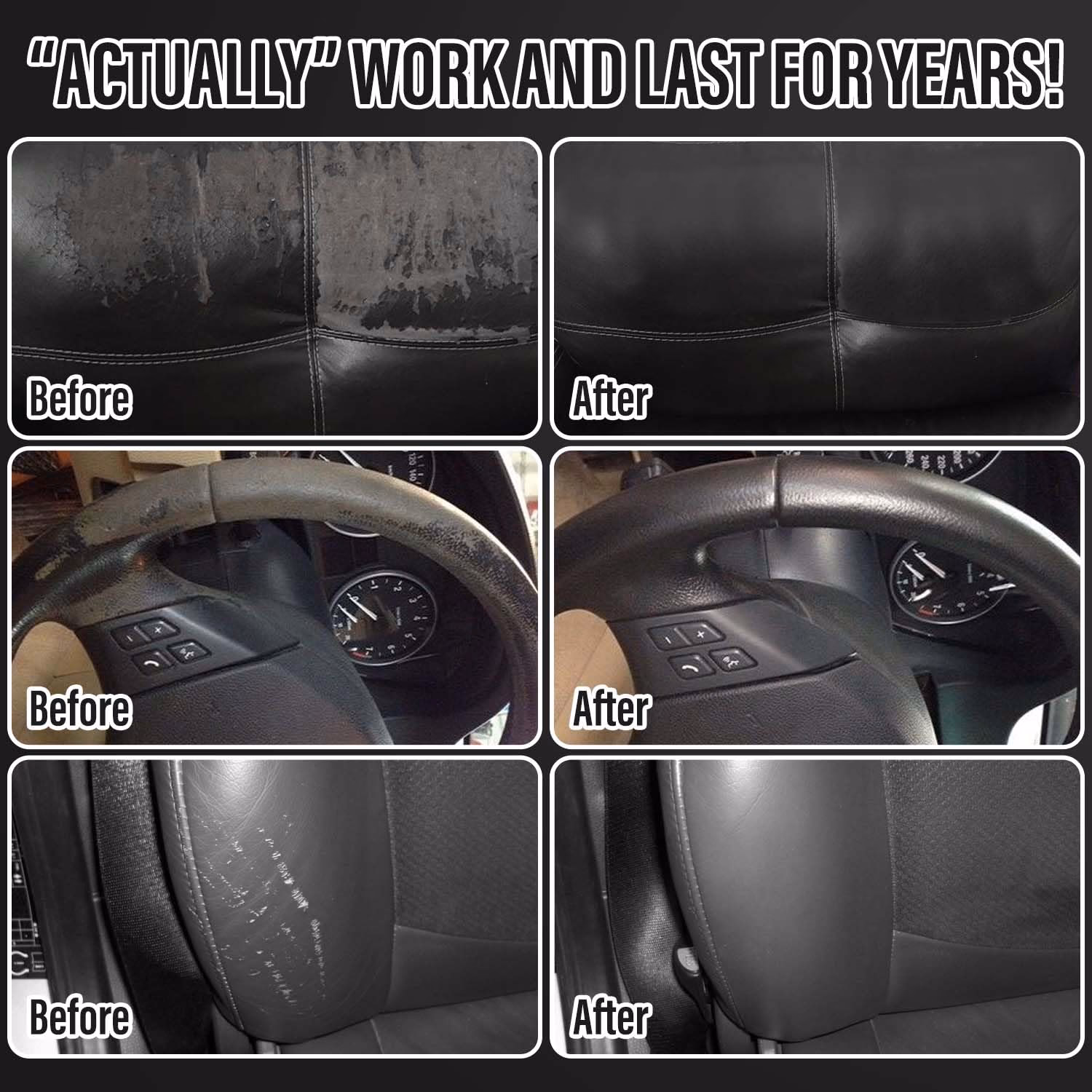 Why should you buy a leather repair kit for car seats?