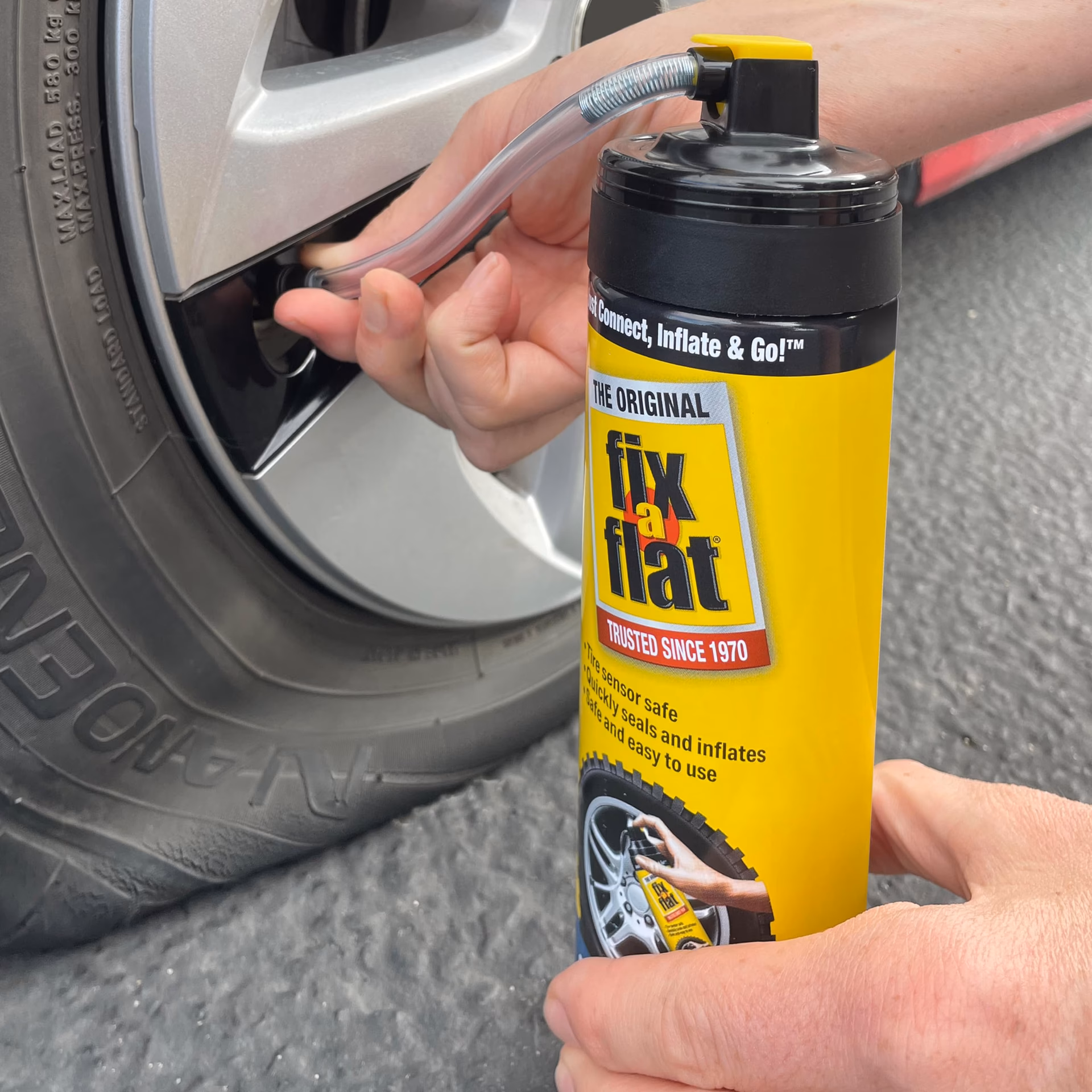 What size tire puncture sealant should I use?