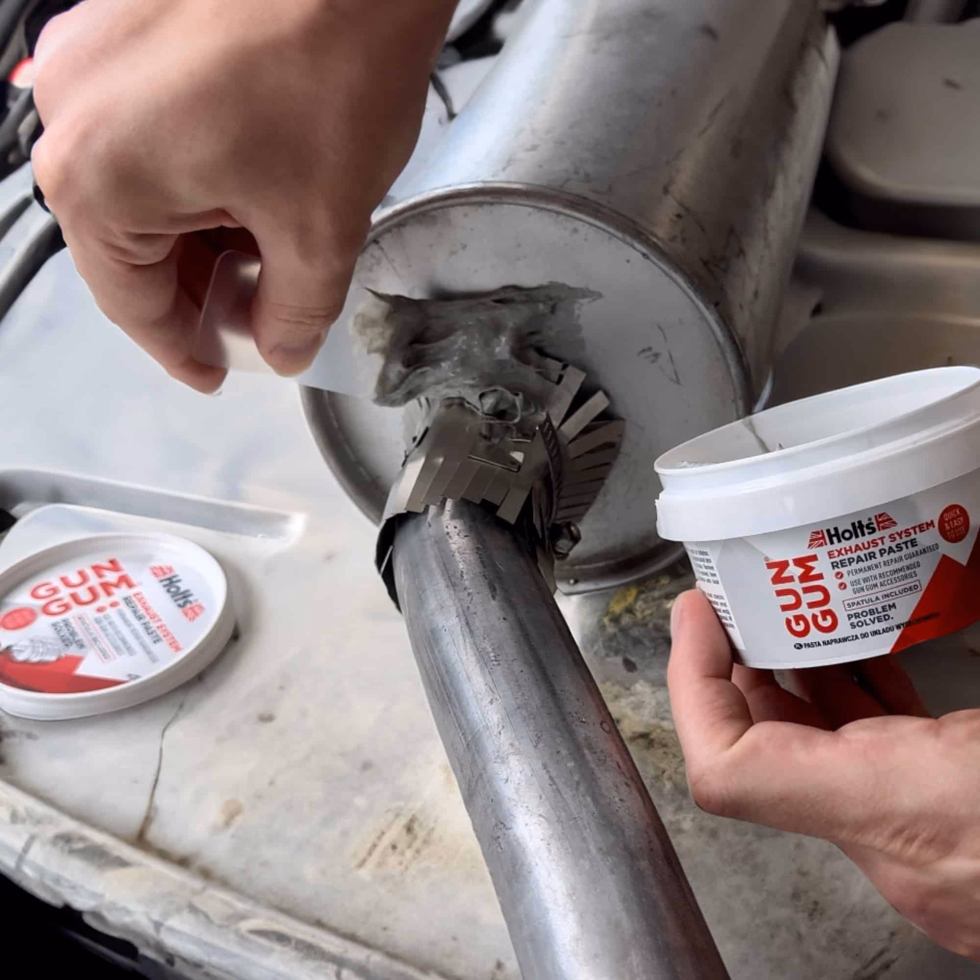 Can you repair your own exhaust?