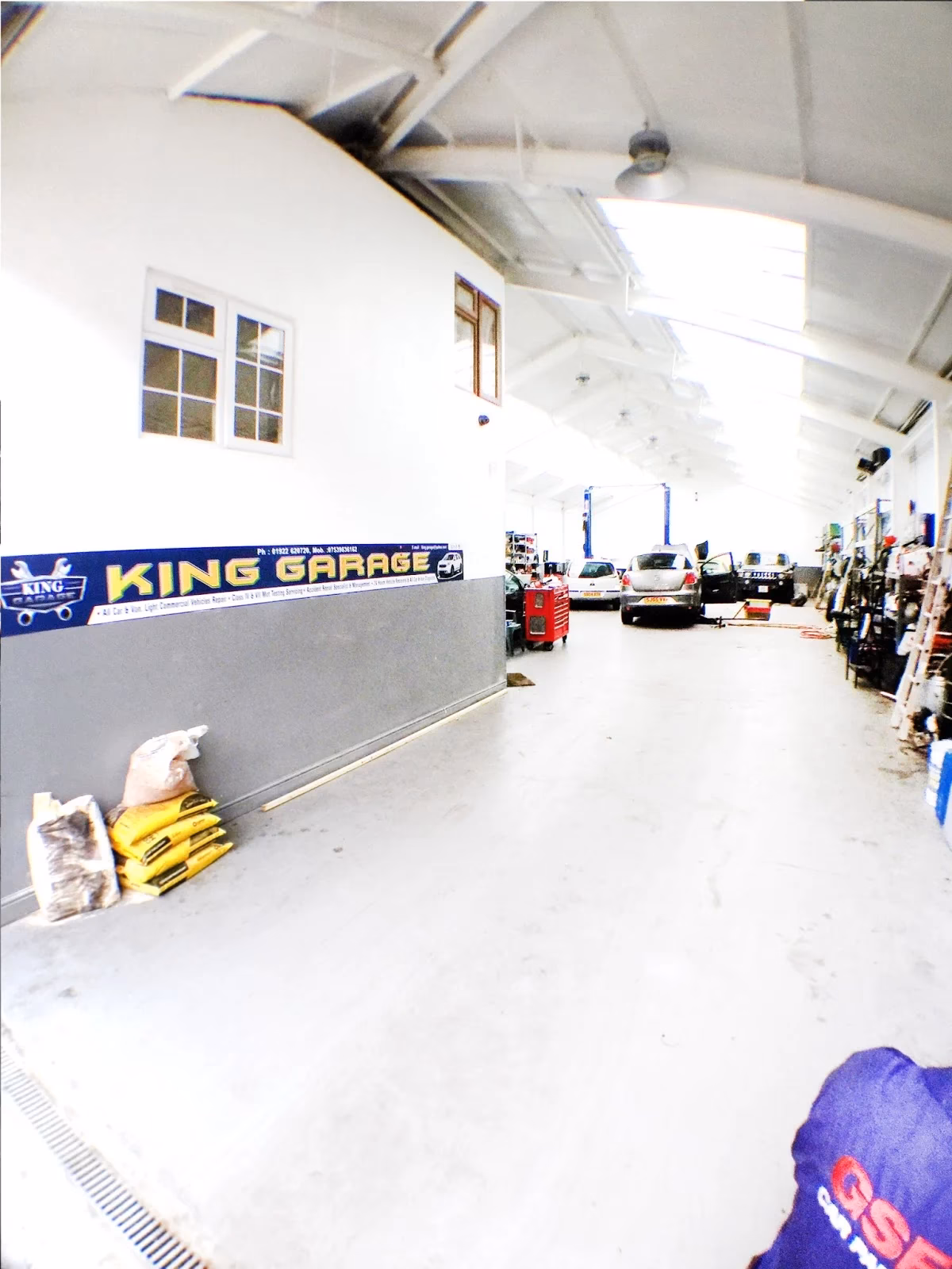 Who is James Price's garage?