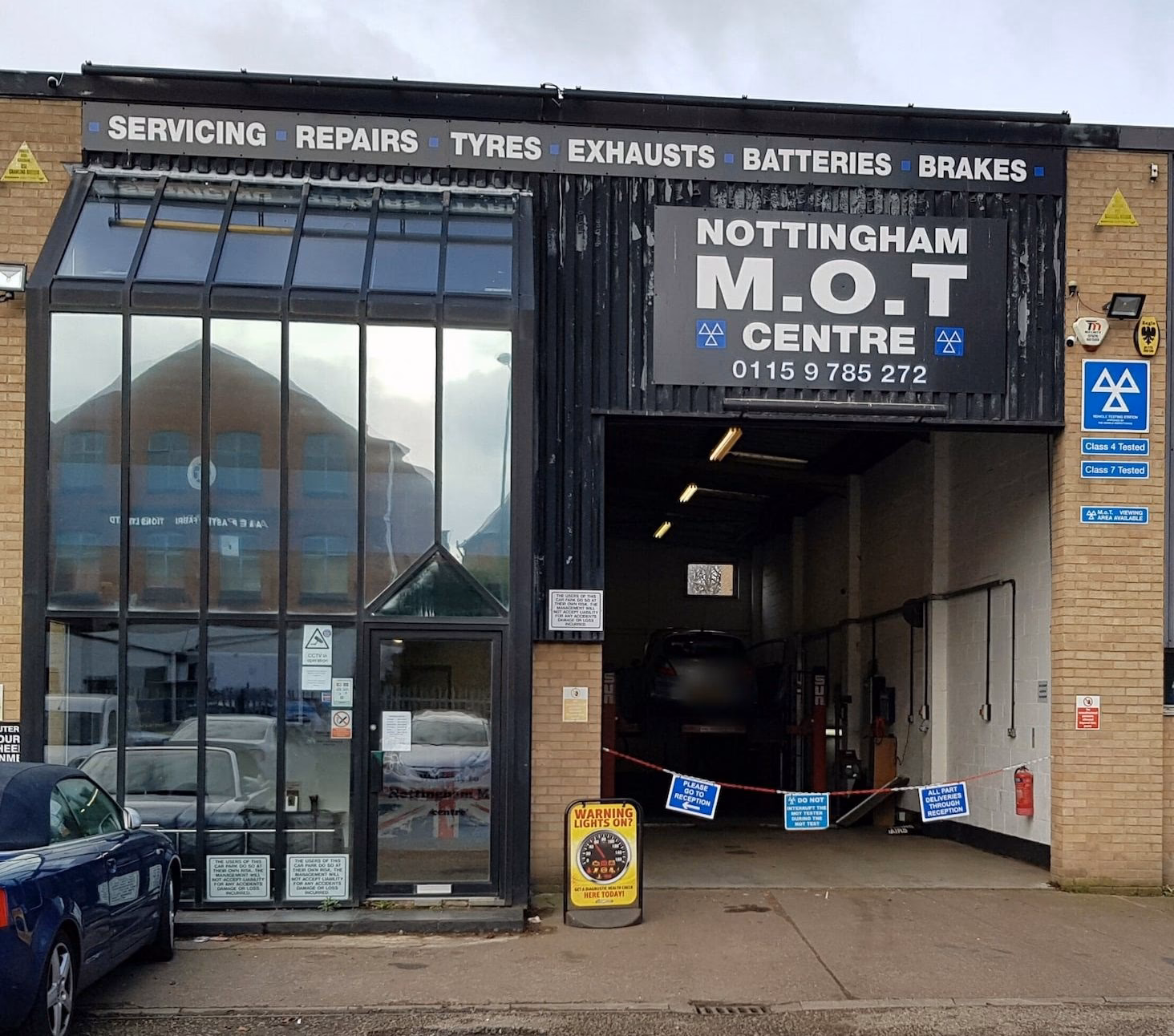 Who is Nottingham MOT centre?