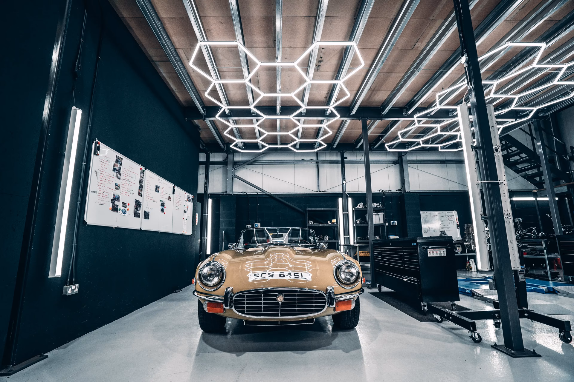 What services does a classic car restoration company offer?