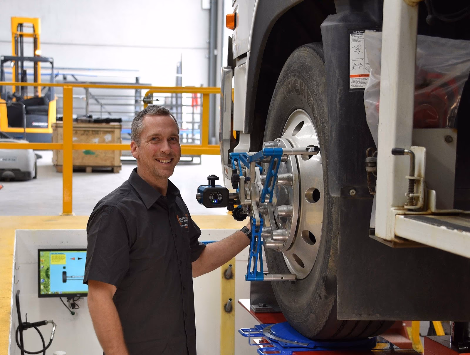 Where is Big Wheels truck alignment?
