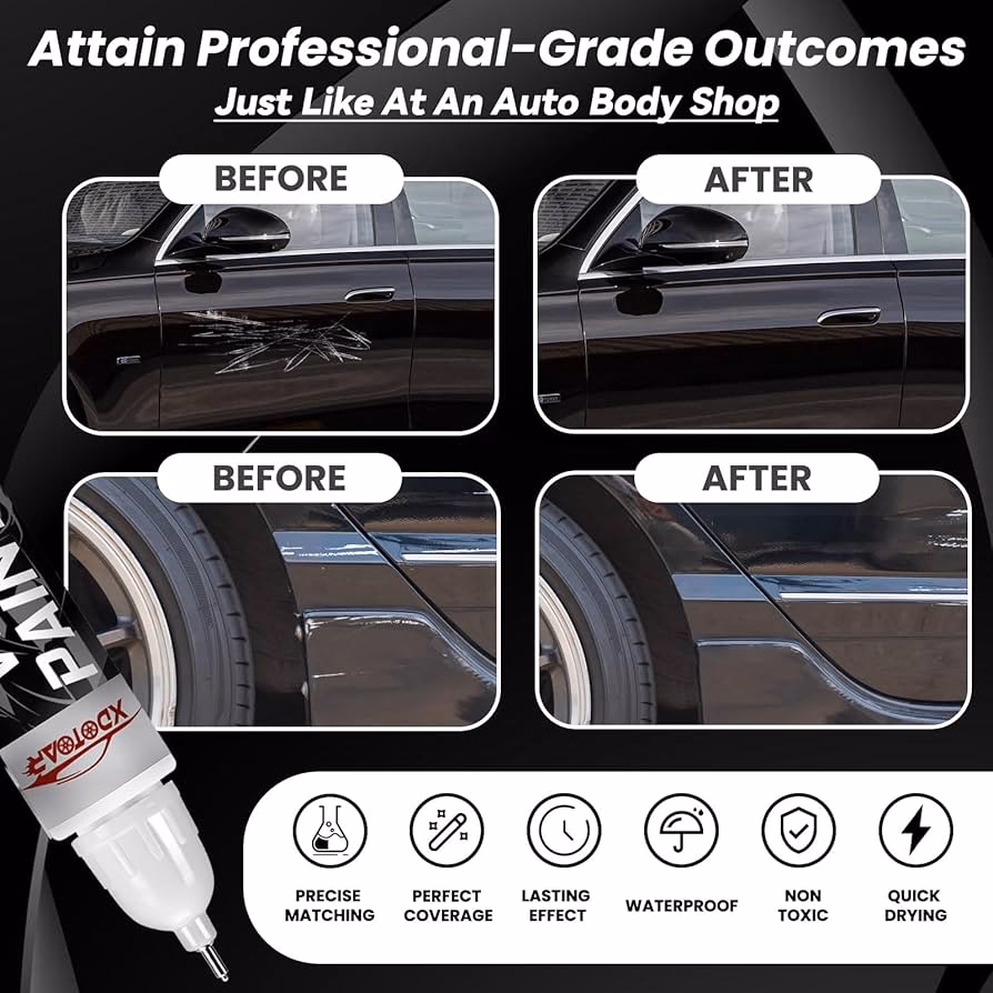 How to remove scratches from black car paint?