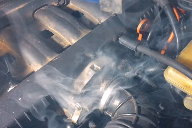 How does black smoke affect your engine?