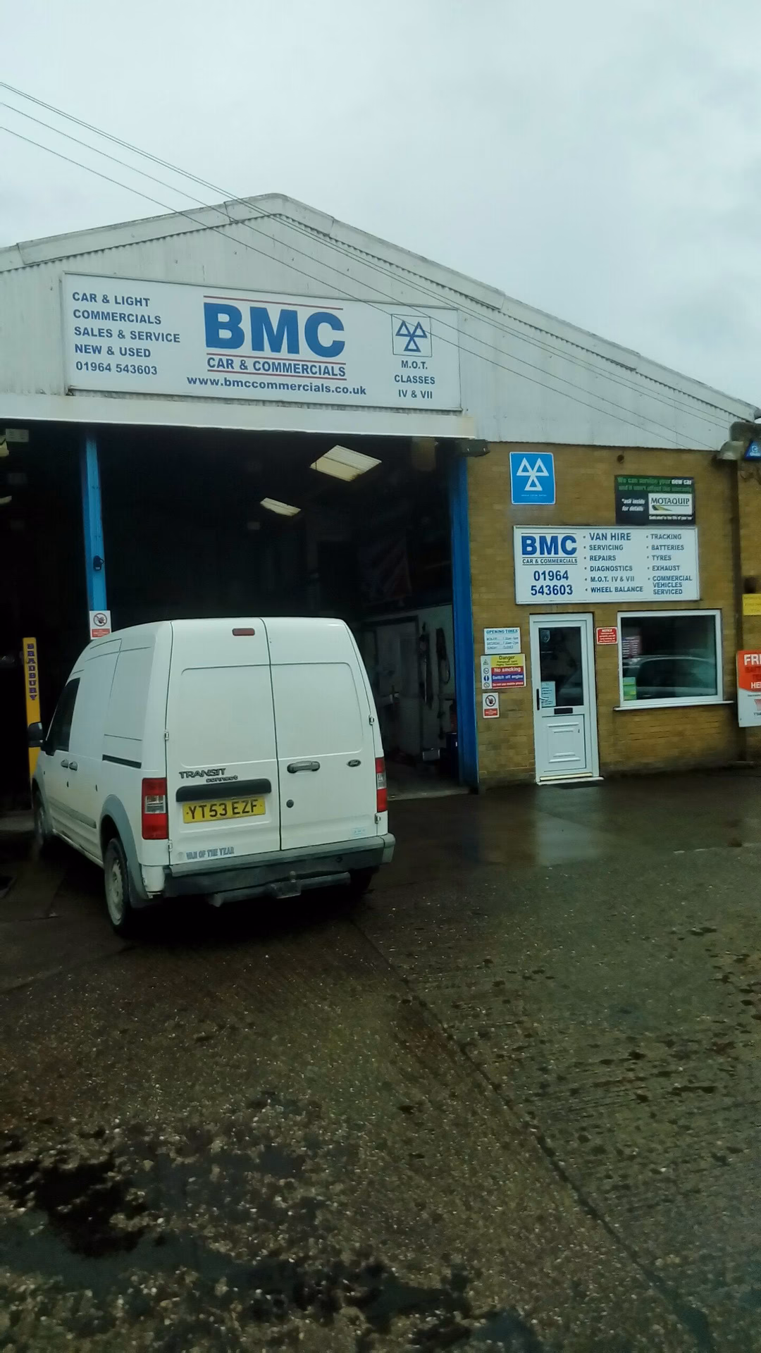 Who is BMC garage?