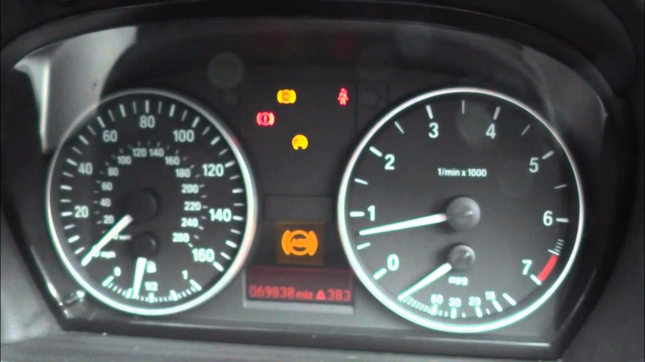 What does a brake pad light mean on a BMW?