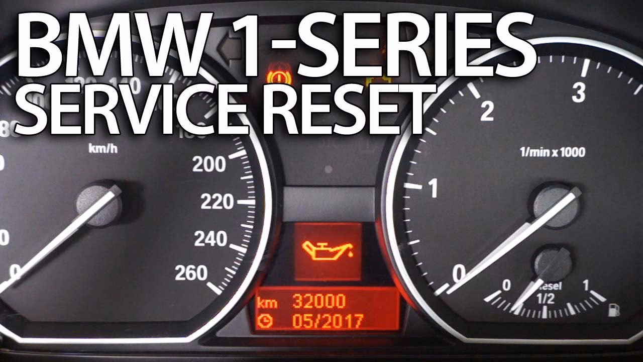 How to reset service light on BMW Serie 1?