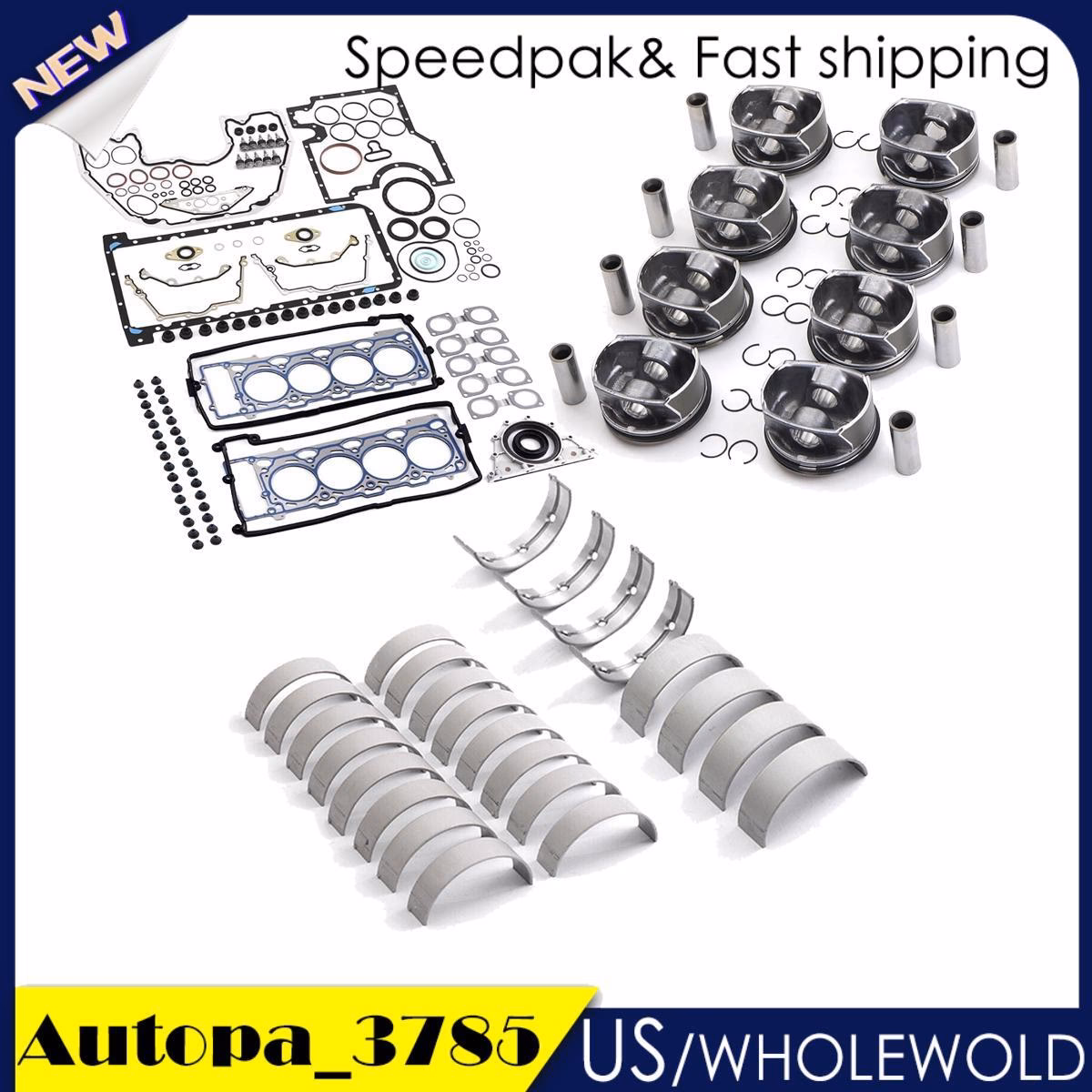 What engine is in BMW E60 5 Series 545i?