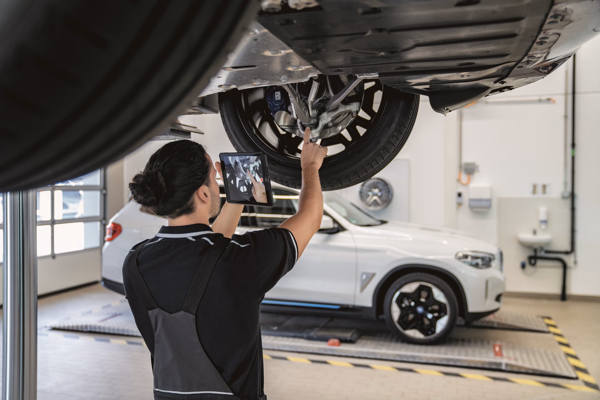 Where can I find a BMW garage in Cardiff?