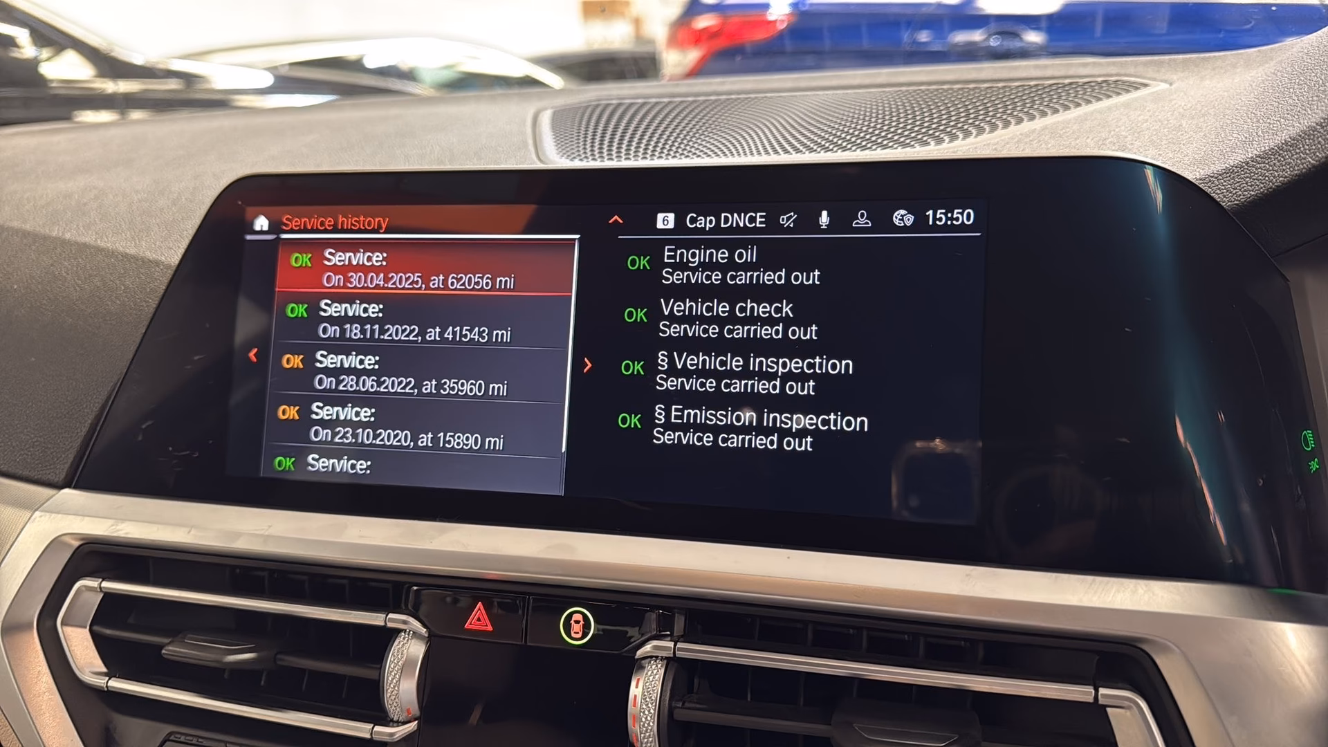 What is BMW digital service history?
