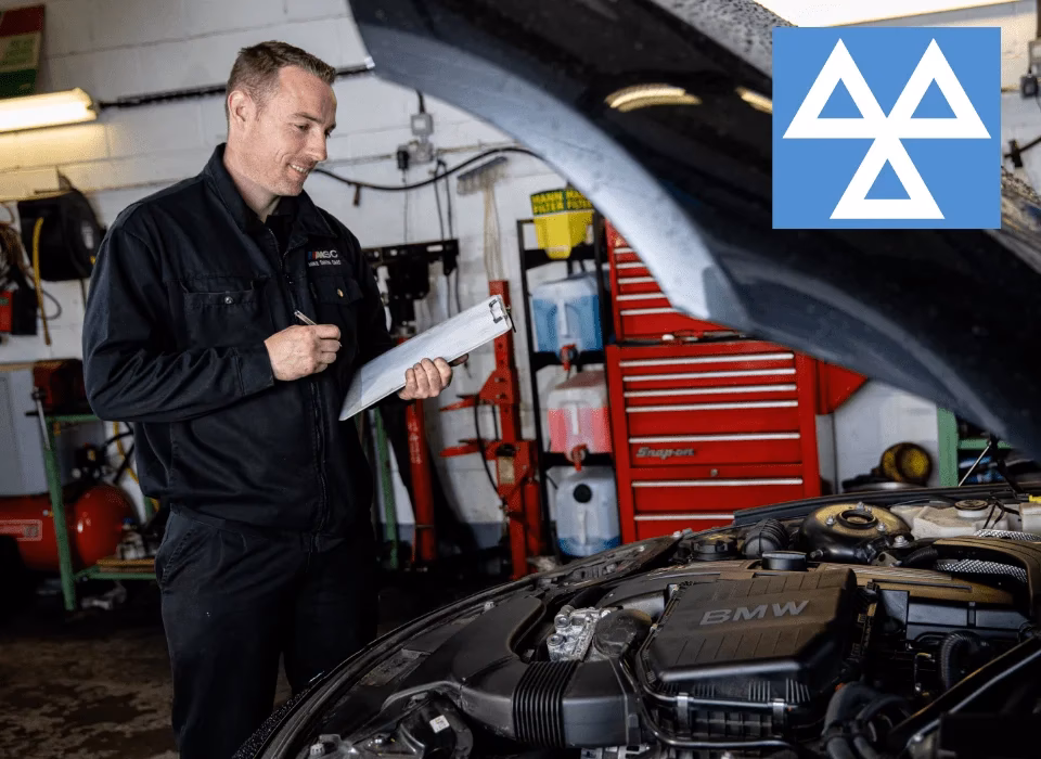 What services does a BMW garage offer?