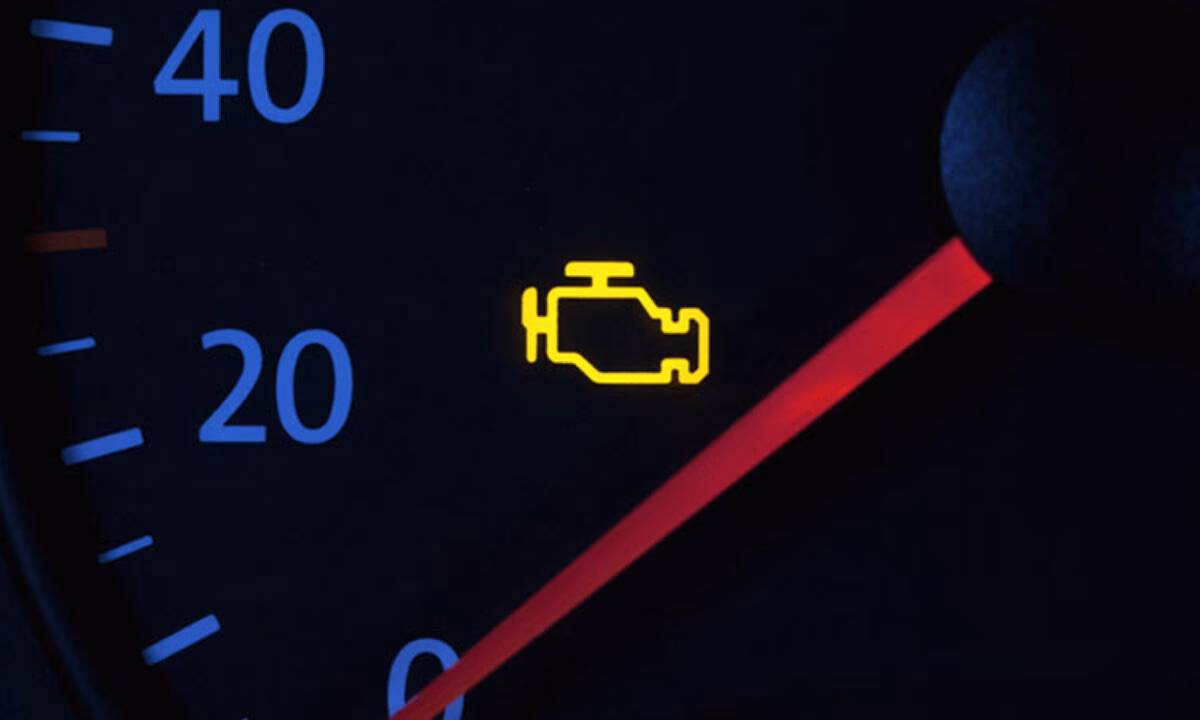 What does the service engine light mean on a BMW?