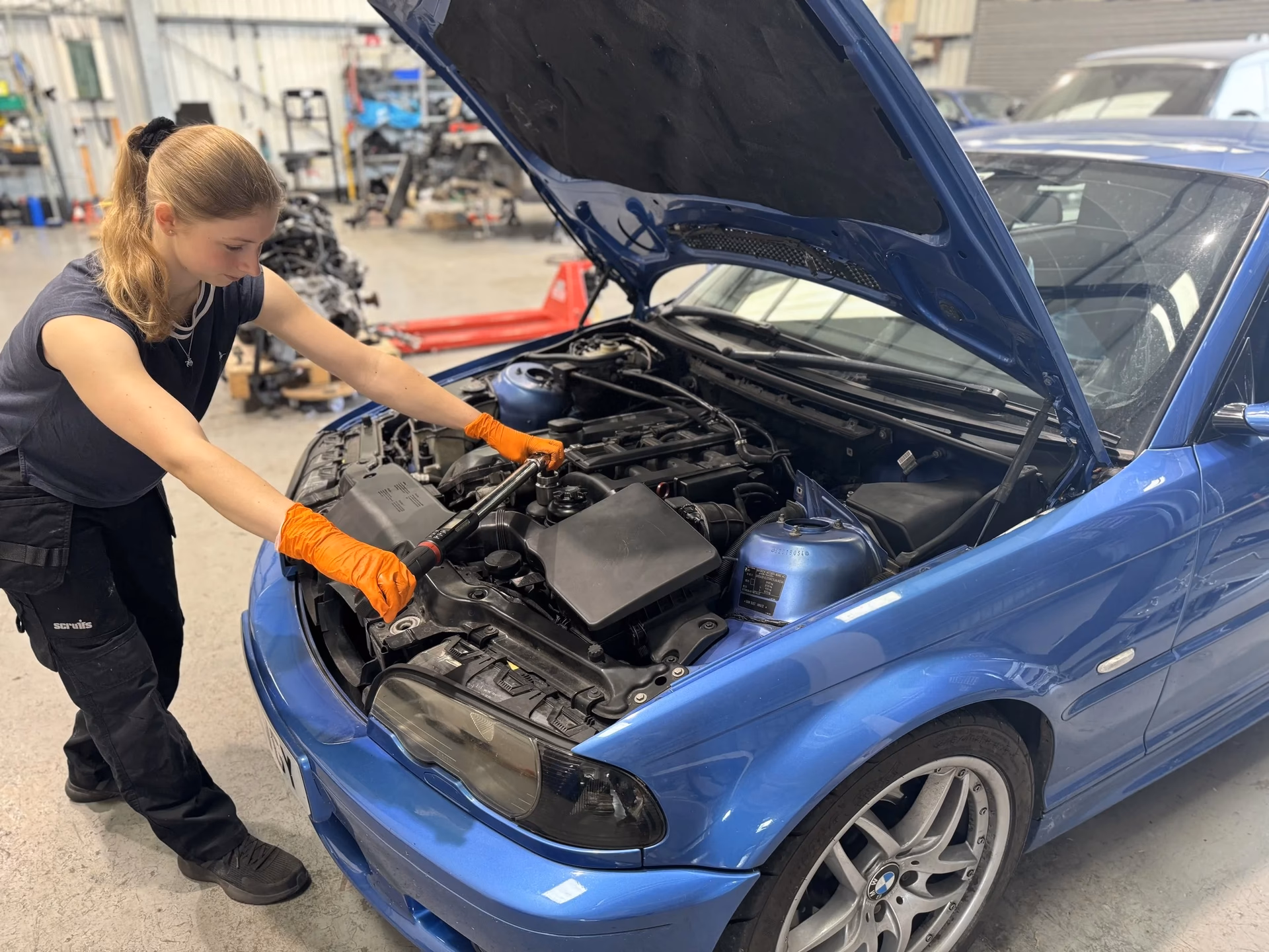 How to improve the chassis of a BMW E46?