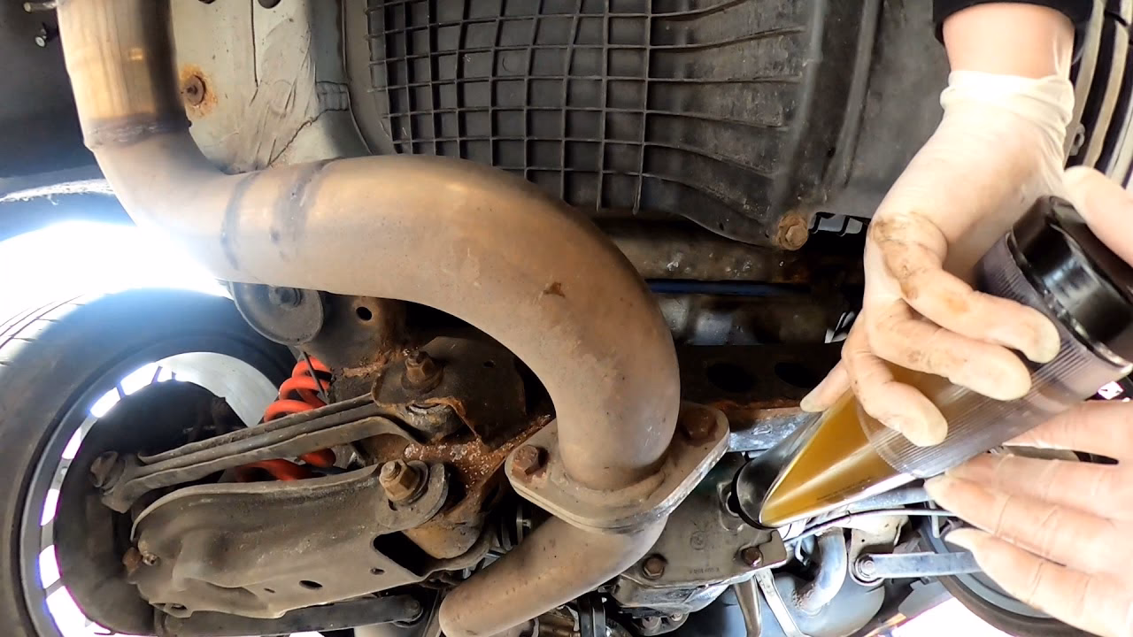 How to fill a BMW E9x M3 diff?