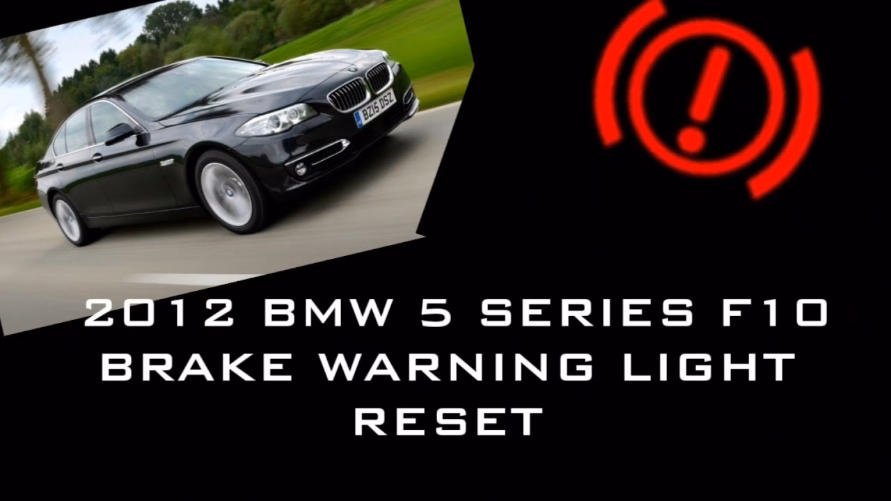How do I Reset my iDrive brake wear indicators?