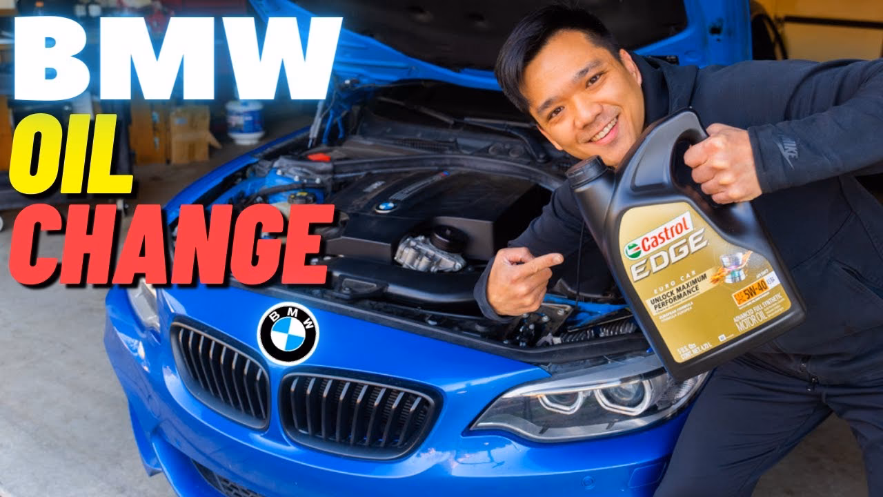 How to replace engine oil on BMW 2 coupe?