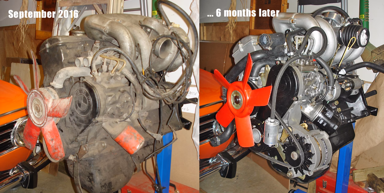 What engine parts does a 2002 BMW have?