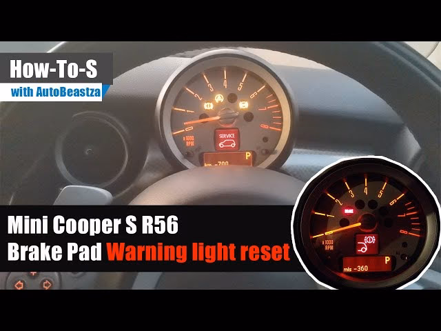 How do I Reset my Mini Countryman brake pad?