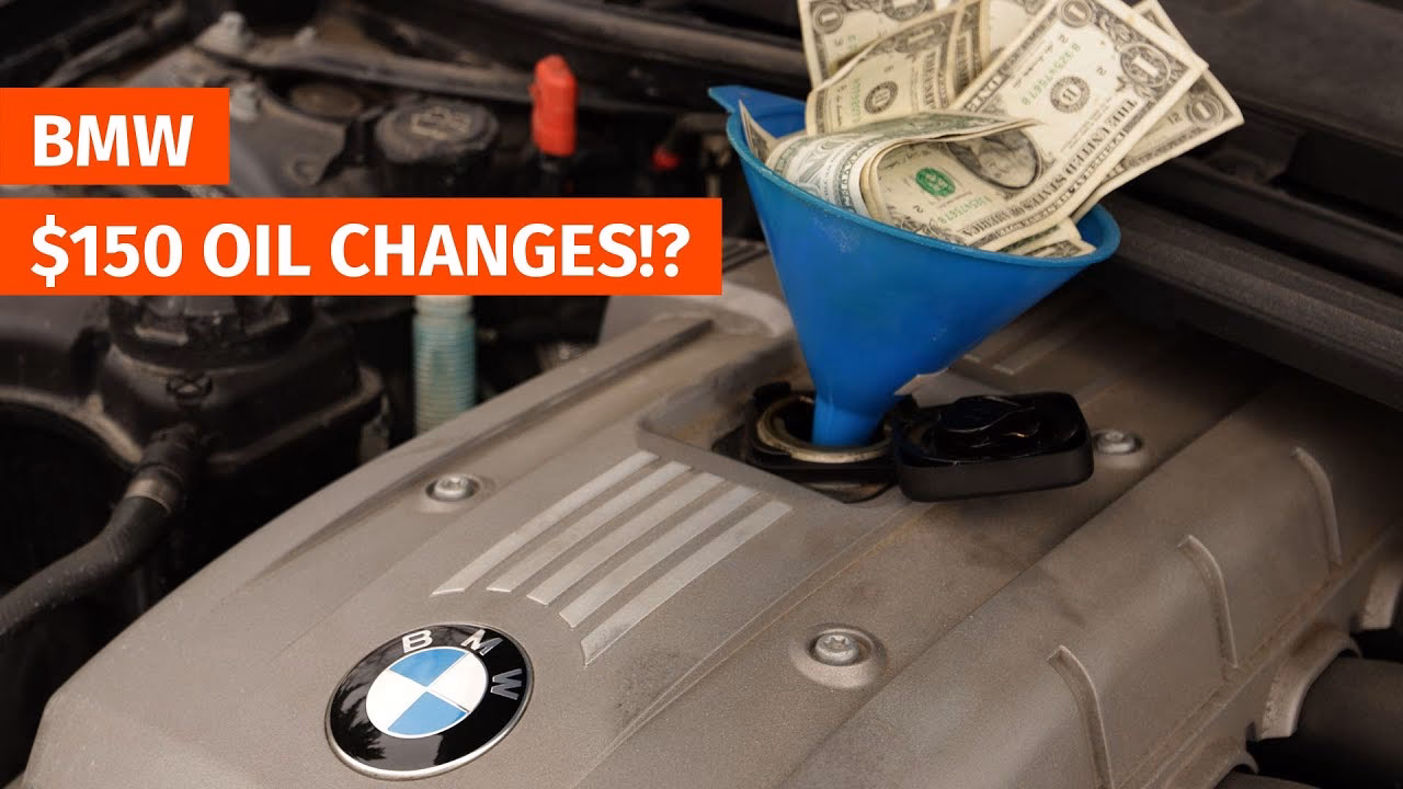 How much does a BMW 328i oil change cost?