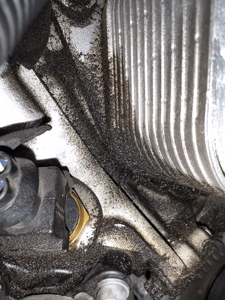 Why is my oil leaking from the oil filter housing?