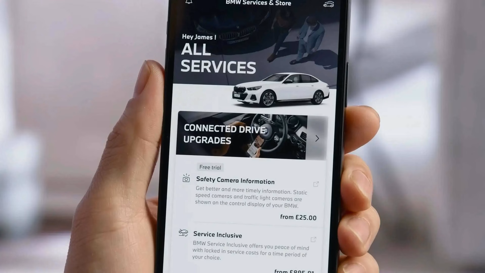 What happens if I Reset my BMW app update?