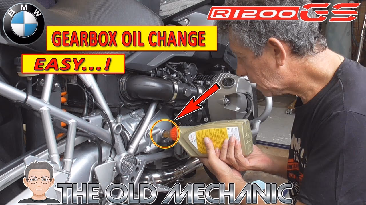 How to change the front tire on a BMW R1200GS?